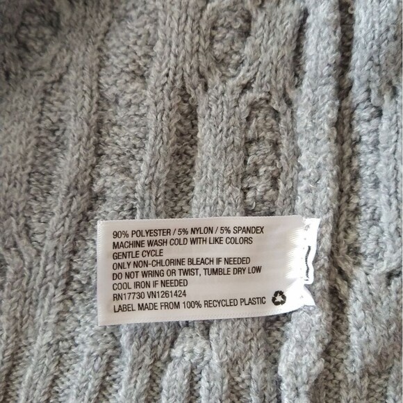 NWT Wild Fable Cable Knit Cropped Sweater - Picture 8 of 9